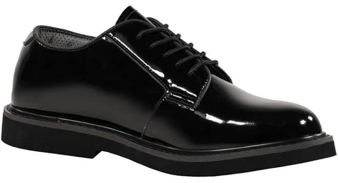 Propper Men's Uniform Dress Patent Oxford Shoes