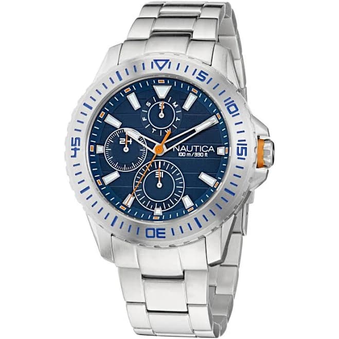Nautica Men's NST 101 Stainless Steel Watch