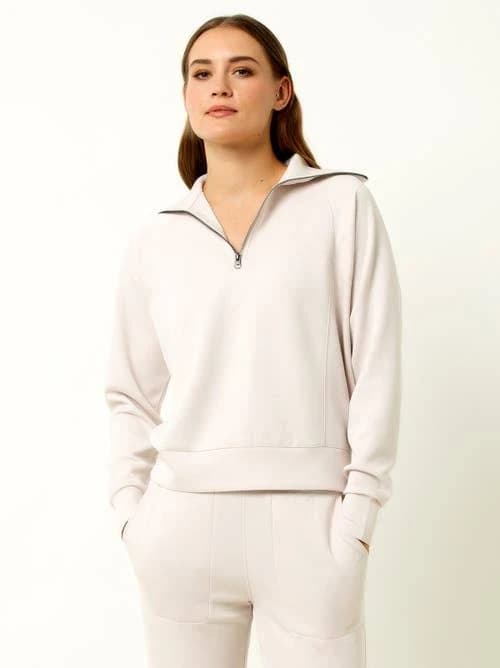 Single Stitch Women's Ultra Soft 1/4 Zip Pullover