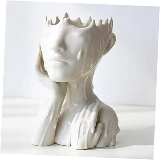 COTYNI Face Planters Pots Head Planter Succulent Planters
