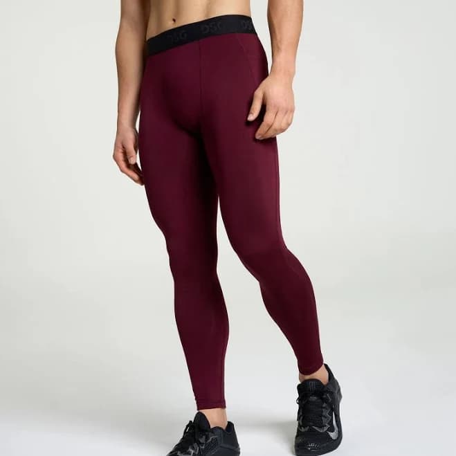 DSG Men's Cold Weather Compression Tights with Pocket