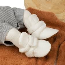 Bonario Baby Cotton Boots, Cozy Fleece Booties, Infant Shoes for 3-18 Months - Walmart.com