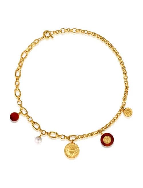 Retro Chic Retro Coin Necklace