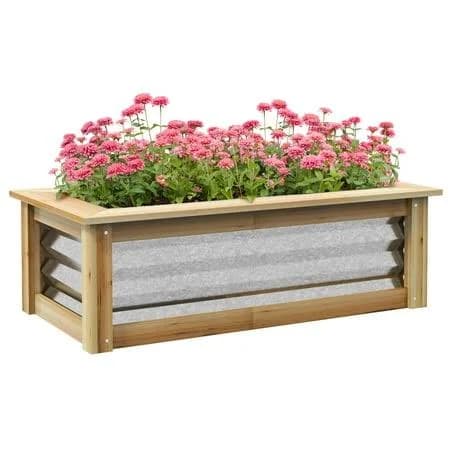 Outsunny Raised Garden Bed