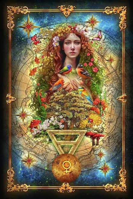 Tarot Empress by Ciro Marchetti