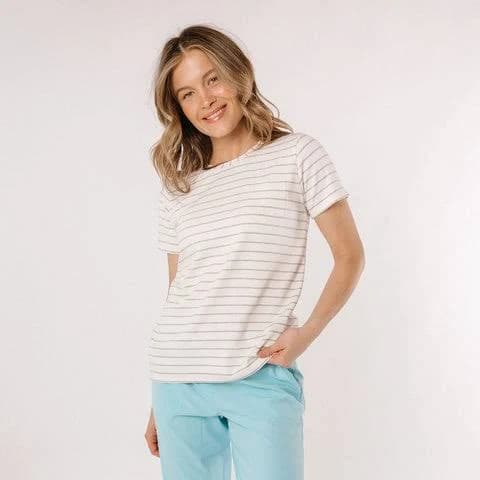 Albion Fit Women's Venice Stripe Tee