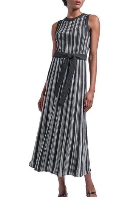 Misook Women's Modern Fit Sleeveless Rib Knit Dress