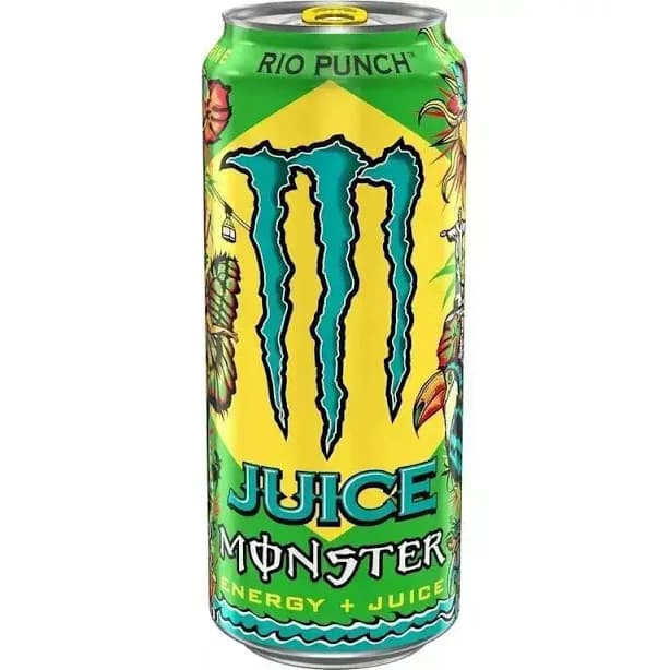 Monster Energy Rio Punch, 16 Oz Can (12 pack)