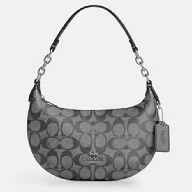 Coach Women's Mini Payton Signature Canvas Wristlet