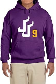 Purple Minnesota JJ McCarthy Logo Hooded Sweatshirt