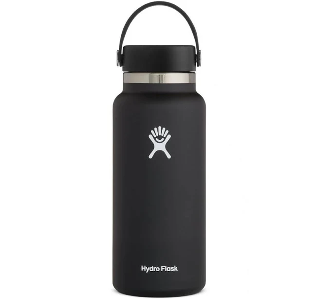 Hydro Flask 32 oz Wide Mouth Black Water Bottle