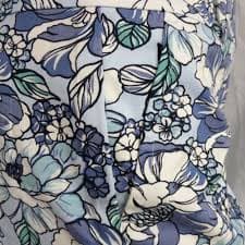 ANN TAYLOR BLUE FLORAL PRINT CASUAL SIGNATURE FIT CHINO SHORTS SIZE: 6 NWT | eBay