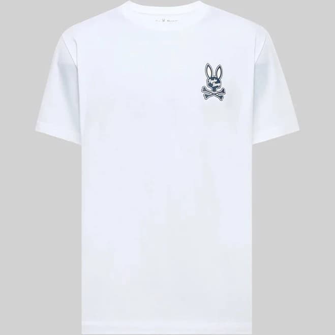 Psycho Bunny Derek Chest Graphic Tee