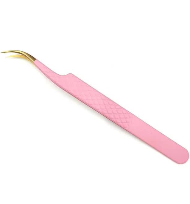Pink Diamond Isolation Tweezers