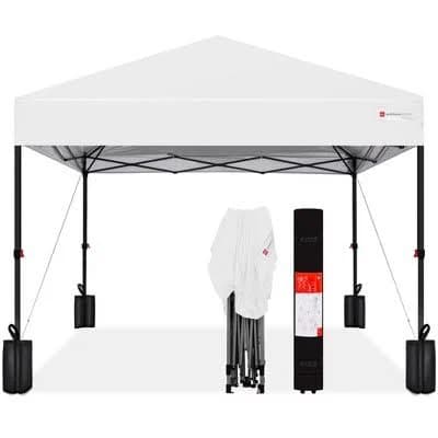 Best Choice Products 10x10ft Easy Setup Pop Up Canopy