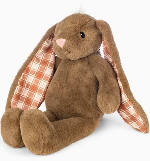 18 Inch Brown Plush Bunny