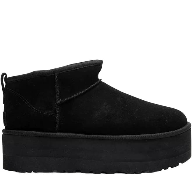 UGG Women's Classic Ultra Mini Platform Suede Ankle Boots