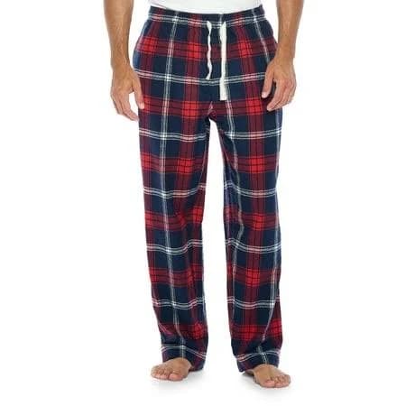 Ashford & Brooks Men's Super Soft Flannel Plaid Pajama Sleep Pants