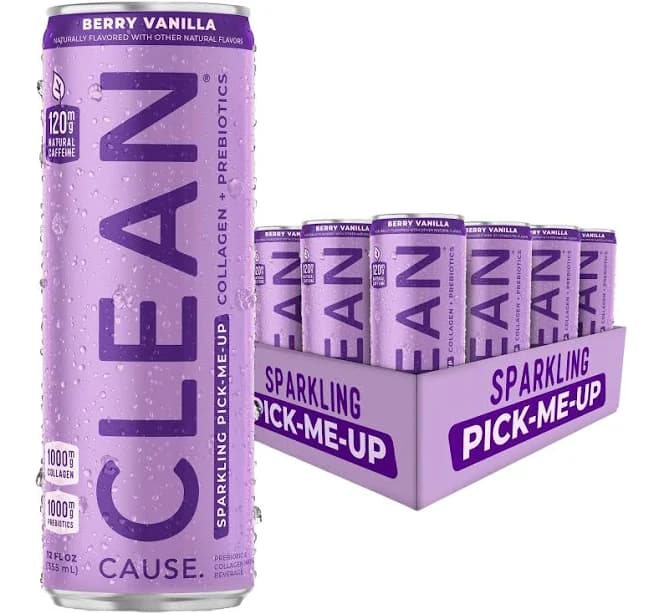 Berry Vanilla Sparkling Pick-Me-up