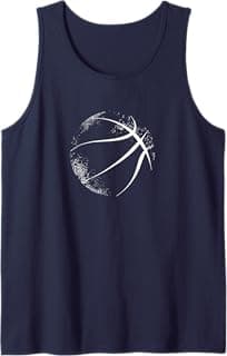 Basketball Silhouette Basketball Tank Top