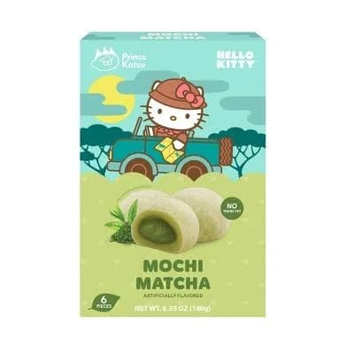 A-Sha Foods USA Hello Kitty Matcha Mochi