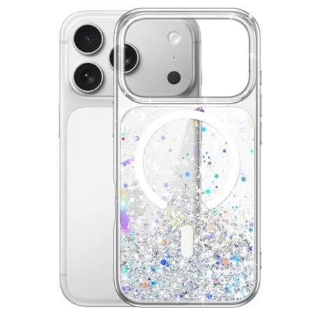 Jetech iPhone 17 Pro Glitter Case