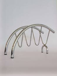 Chrome magazine/vinyl holder | City Vintage