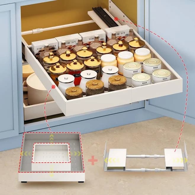 Pull Out Cabinet Organizer