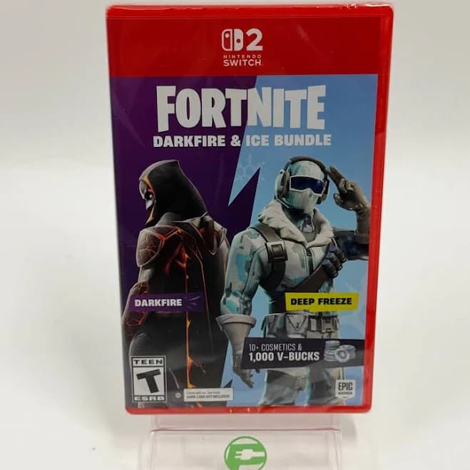 New Fortnite Darkfire & Ice Bundle (nintendo Switch 2, 2025)