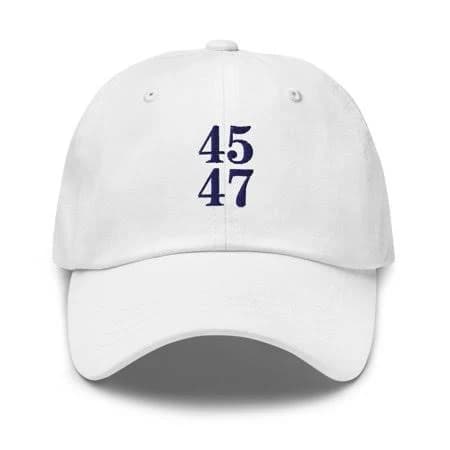 Donald Trump 45 47 Embroidered Hat