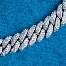 10mm Moissanite Prong Miami Cuban Link Chain - IceCartel™