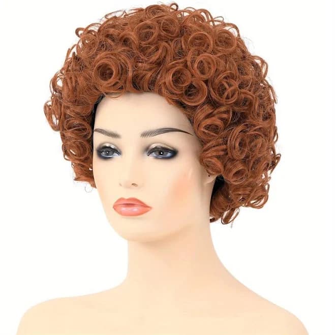 Adult Short Curly Wig