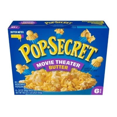 Pop Secret Movie Theater Butter Popcorn