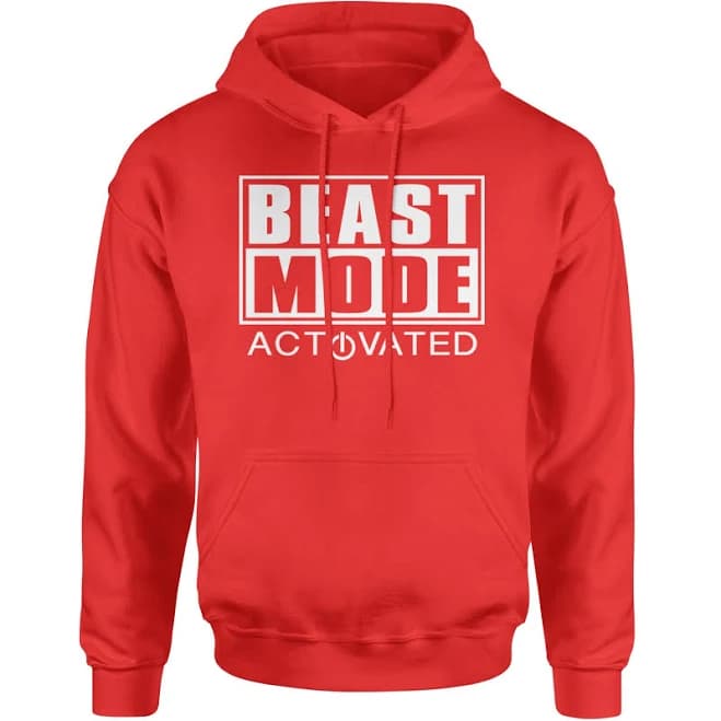 Activated Beast Mode Workout Hoodie