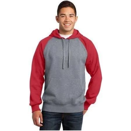 Raglan Colorblock Pullover Sweatshirt