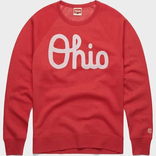 HOMAGE Vintage Apparel Script Ohio Crewneck