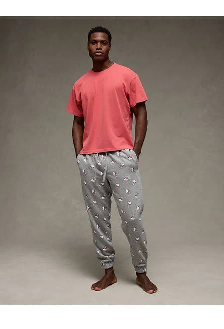 AE Valentine's Day Snoopy Jogger Pants