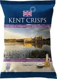 Kent Crisps Sea Salt & Vinegar with Biddenden Cider Crisps