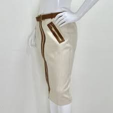 Gucci Belted Wool Pencil Skirt – Vintage by Misty
