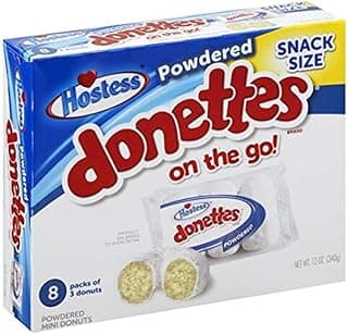 Snack Size Donettes 12oz Box (Powdered, 12oz)