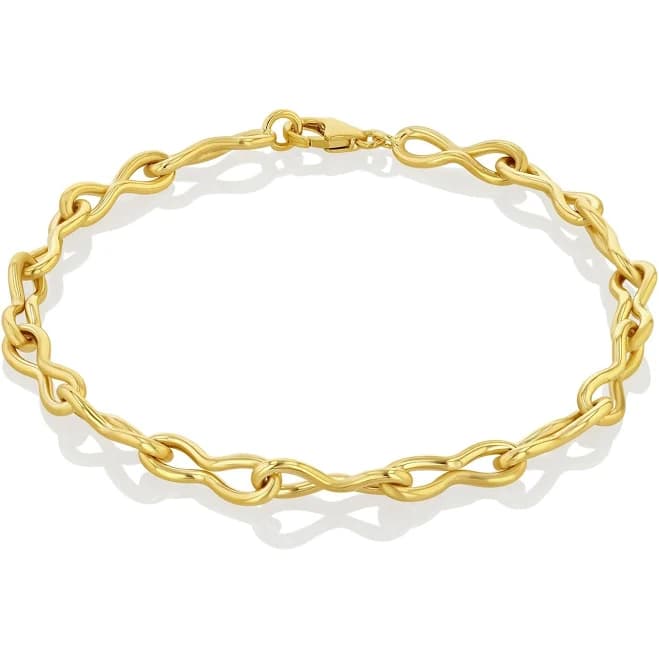 Mobius Chain Link Bracelet