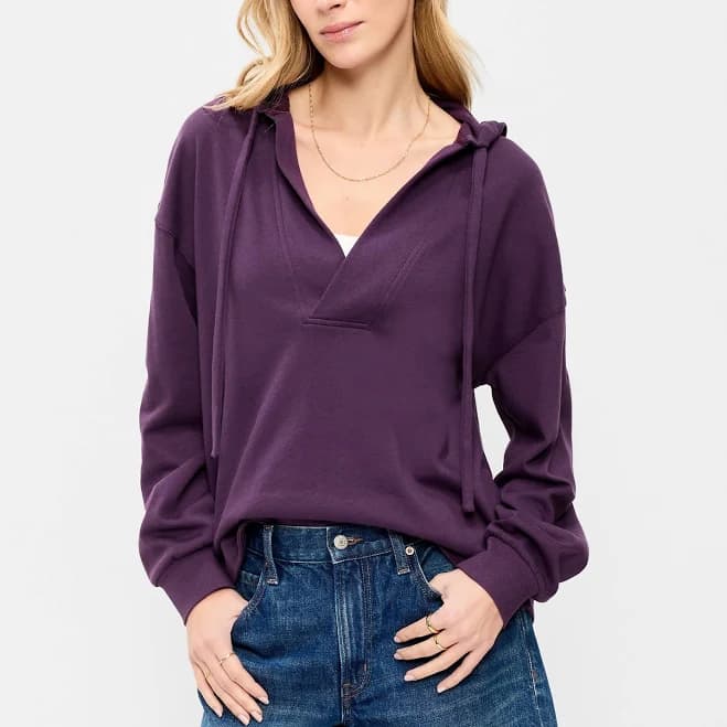 Old Navy Women's Oversized Tunic Beach Hoodie