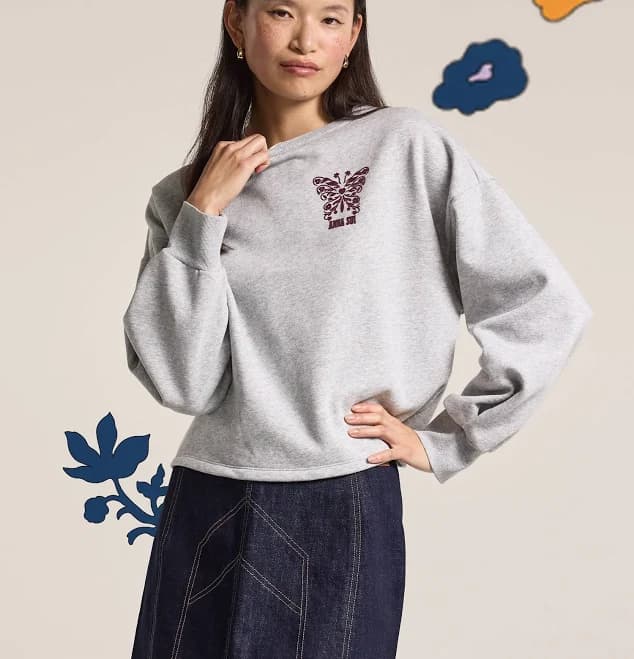 Anna Sui Women's Fleece Sweatshirt