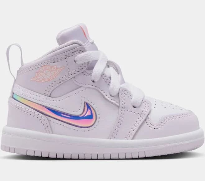 Air Jordan 1 Mid SE Toddler Girls' Sneakers