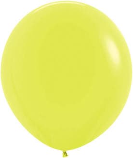 Sempertex Neon Yellow Latex Balloons