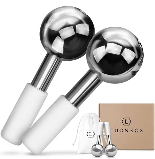 Steel Ice Globes Massager