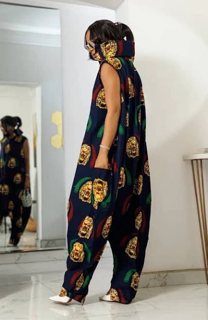 Eziugo African Print Jumpsuit