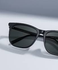 Malika Black Frame Polarized Sunglasses with square Style Online | ZEELOOL