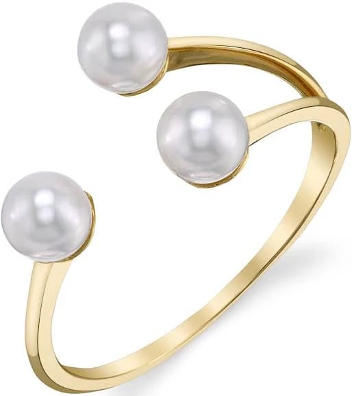 14K Gold Victoria Freshwater Pearl Ring