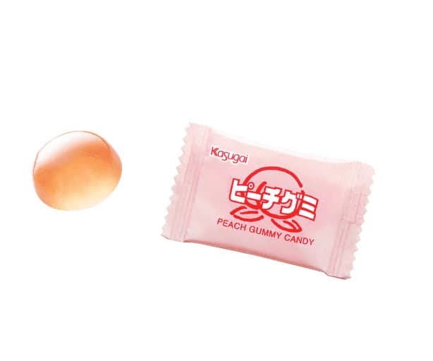 Kasugai Fruitia Peach Gummy 1 Piece